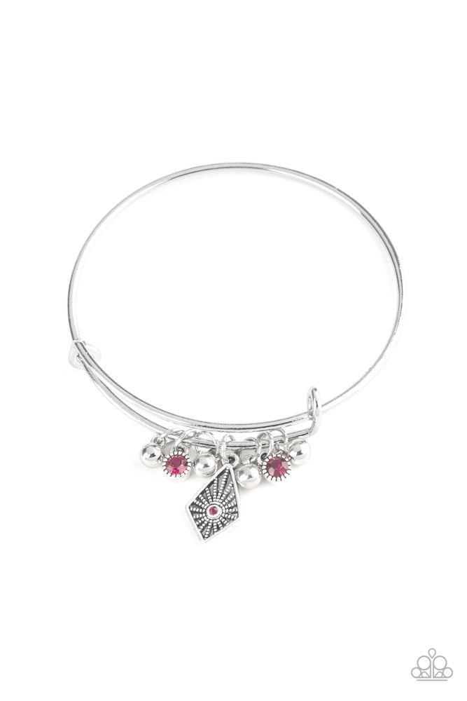 Treasure Charms - Pink Bracelet