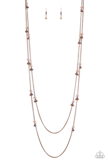 Ultrawealthy - Copper Paparazzi Necklace