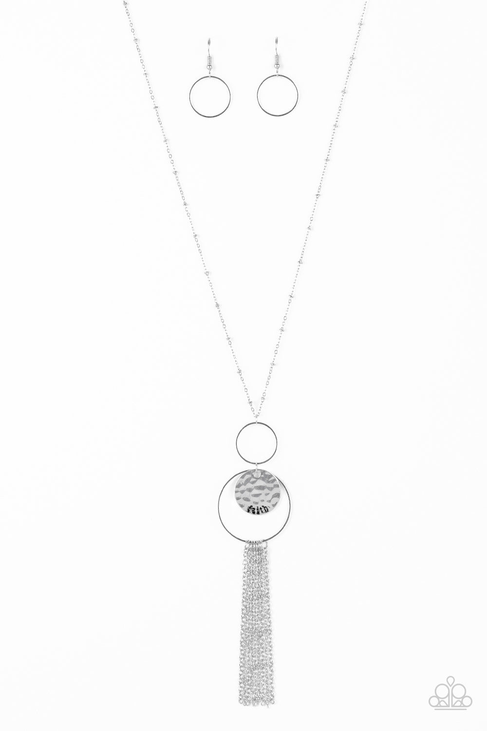 Faith Makes All Things Possible - Silver Paparazzi Necklace