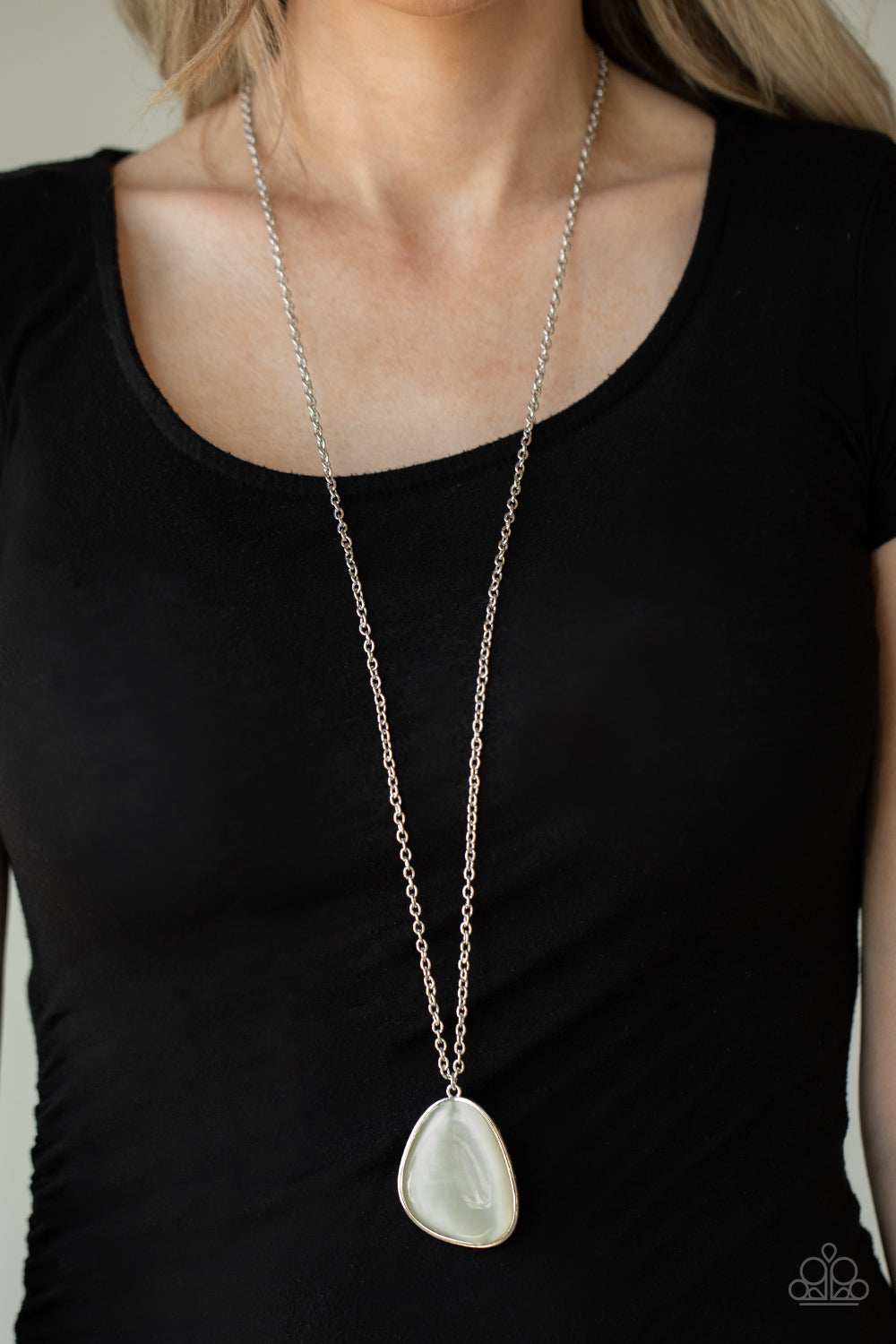 Ethereal Experience - White Paparazzi Necklace