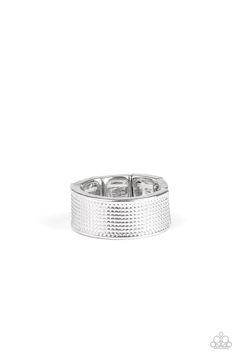 Uppercut - Silver Paparazzi Ring