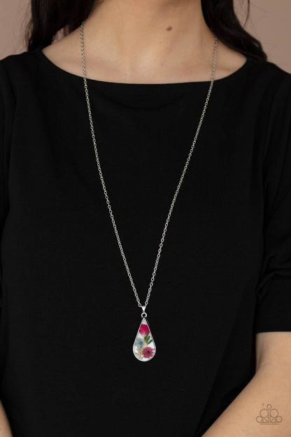 Pop Goes the Perennial - Pink Paparazzi Necklace