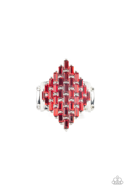Hive Hustle - Red Paparazzi Ring
