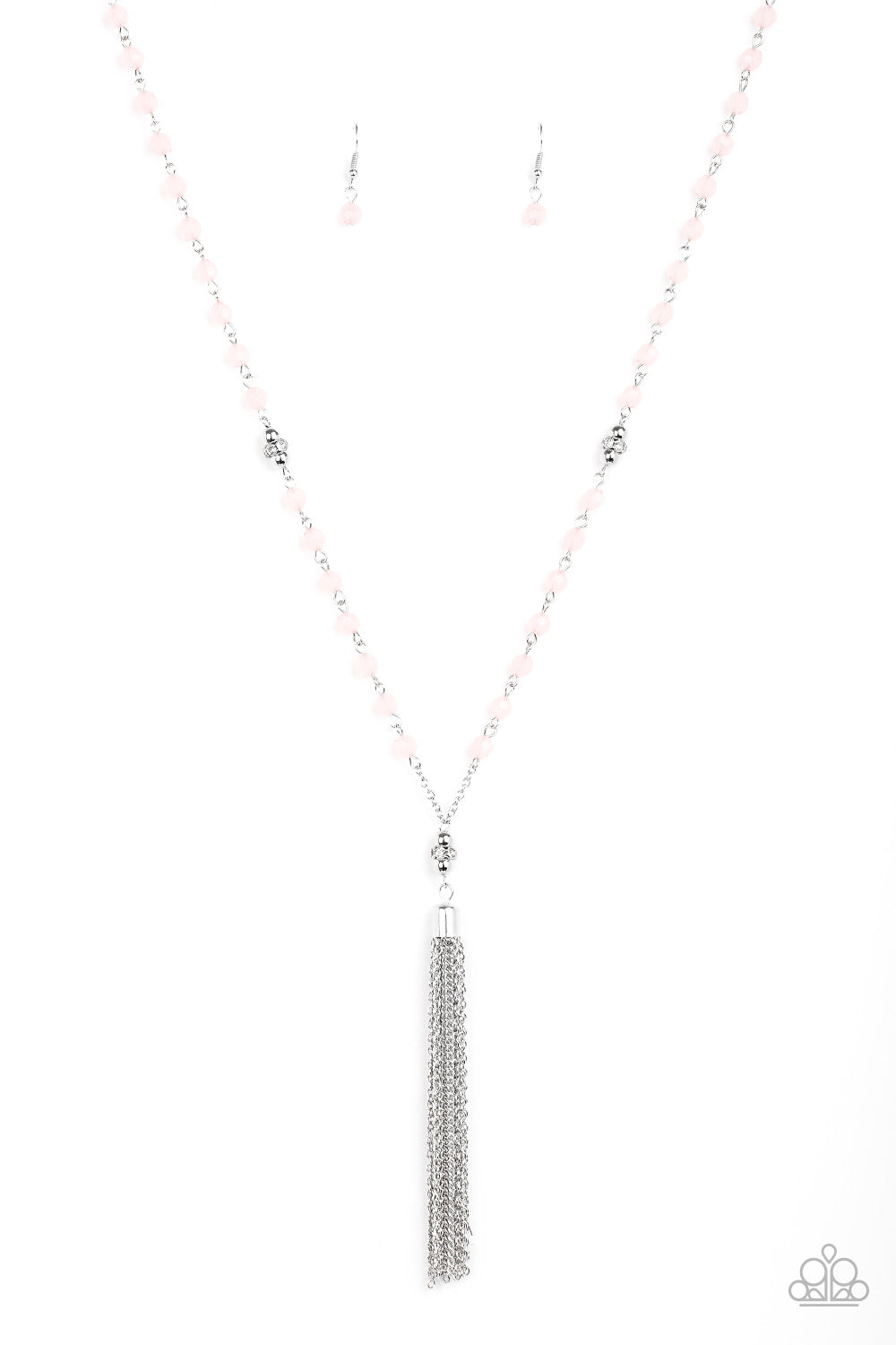 Tassel Takeover - Pink Paparazzi Necklace