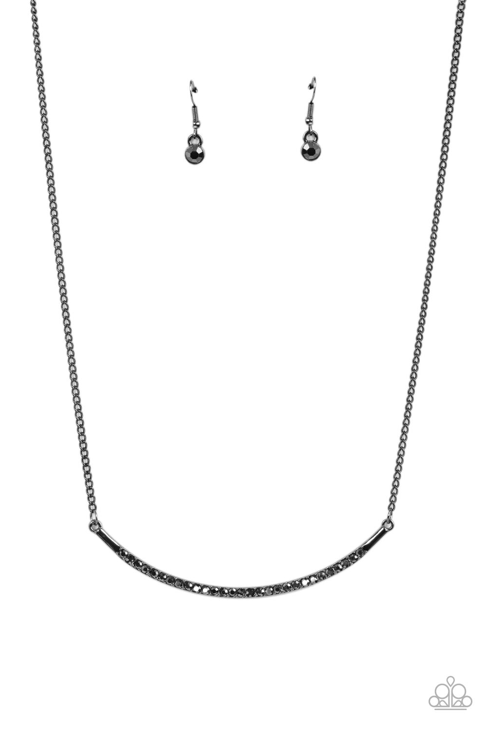 Collar Poppin Sparkle - Black Paparazzi Necklace