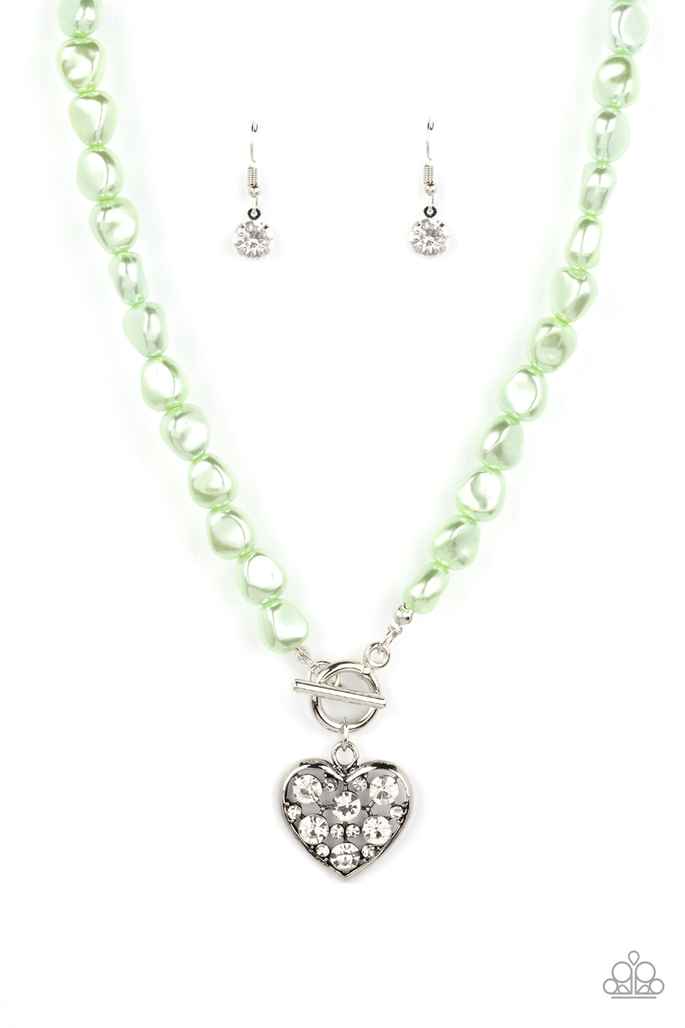 Color Me Smitten - Green Paparazzi Necklace