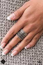 Stacked Odds - Silver Paparazzi Ring